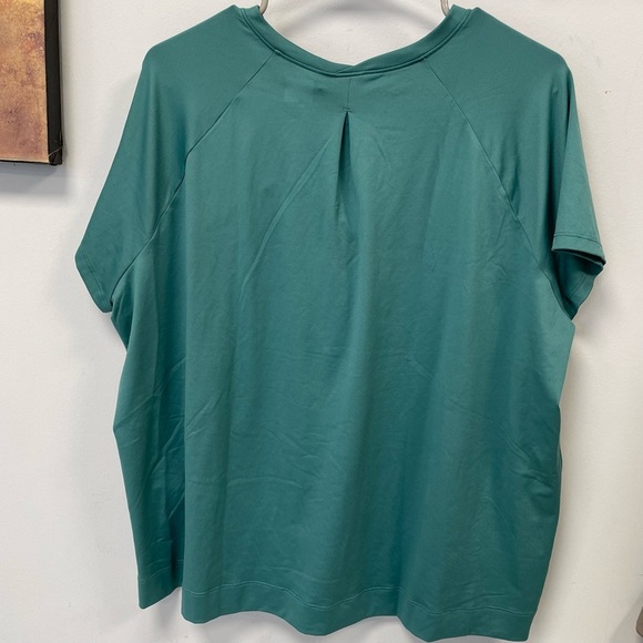 prAna Alpenglow Wicking T-shirt w/ Sun Protection -Cove - 2X - NWT - Picture 2 of 6